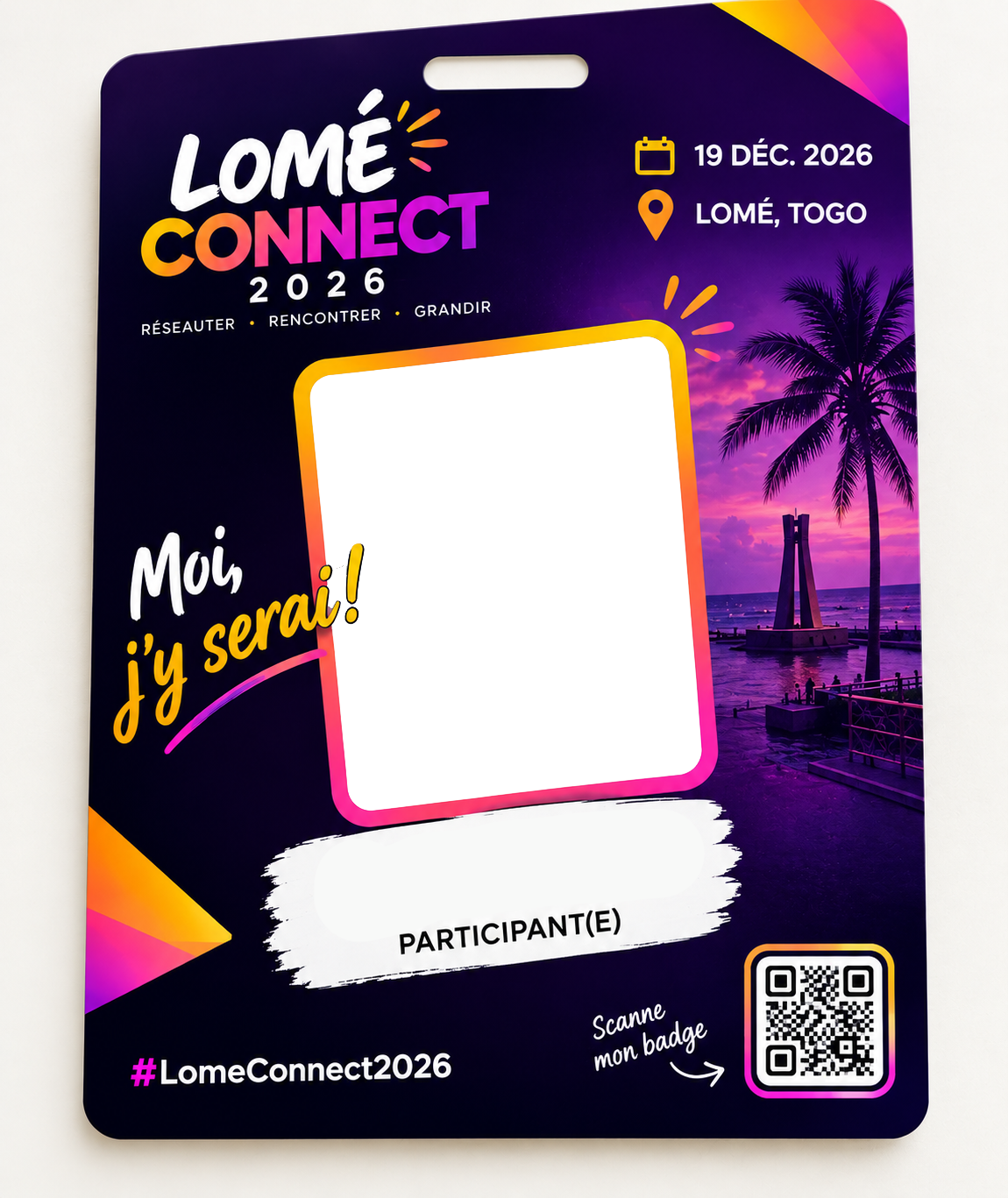 Je serai a lomé connect 2026
